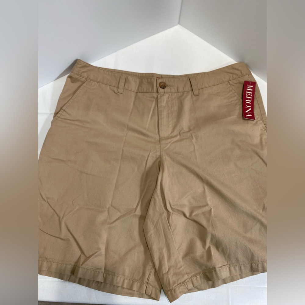 Merona Khaki Tan Women's Bermuda Shorts